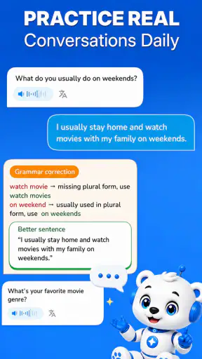 Lurnia: Learn Language with AI screenshot