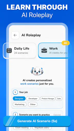 Lurnia: Learn Language with AI screenshot