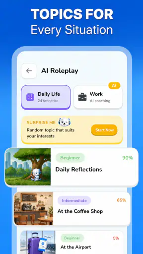 Lurnia: Learn Language with AI screenshot