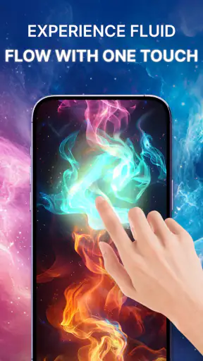 Magic Fluid: Live 4D wallpaper screenshot
