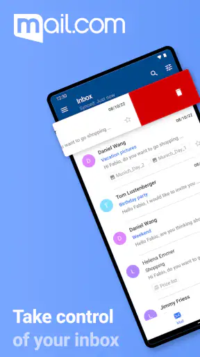 mail.com: Email app & Cloud screenshot