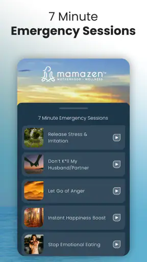 MamaZen: Mindful Parenting App screenshot