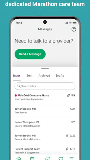 Marathon Health screenshot