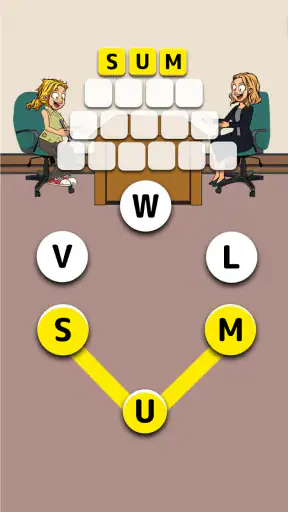 Mary’s Promotion - Word Game screenshot