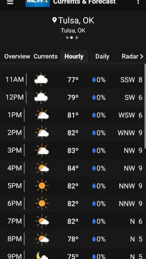 MCWX screenshot