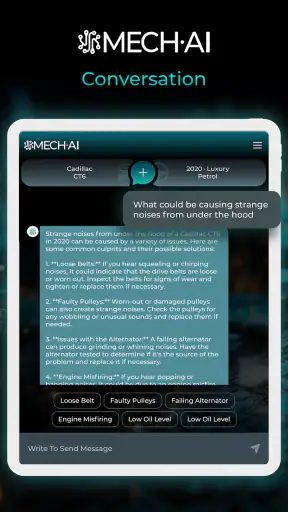 MECH AI: Diagnostic & Repair screenshot