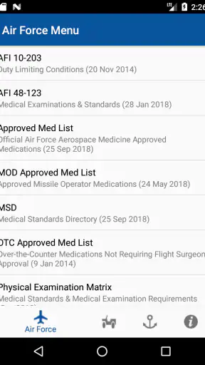 Med Standards screenshot