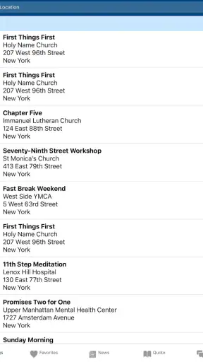 Meeting Guide screenshot