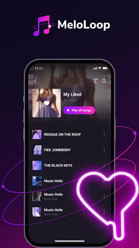 MeloLoop-Music Player&Offline screenshot