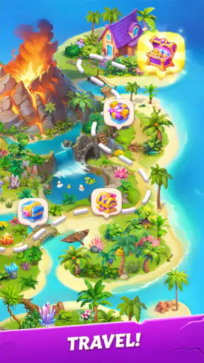 Merge Adventure: Travel Games screenshot