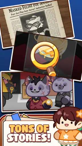 Merge Cat Detective screenshot