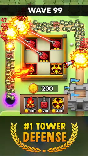 Merge Clash: Tower Defense TD screenshot