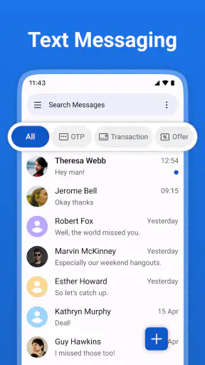 Messages screenshot