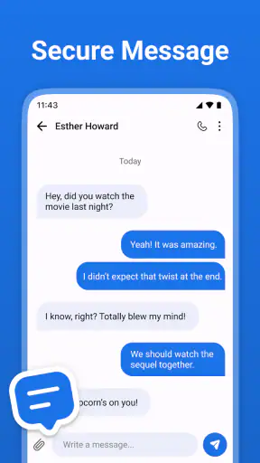 Messages screenshot