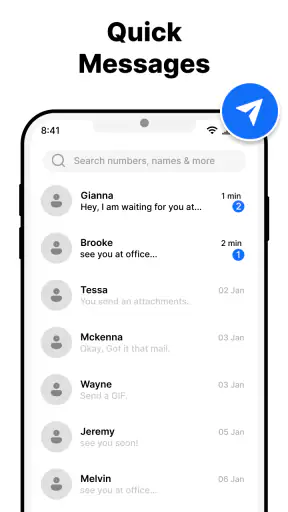 Messages screenshot