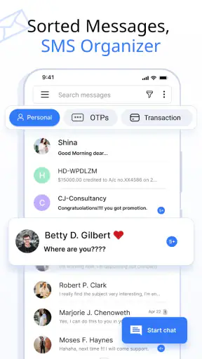 Messages: SMS Messaging App screenshot