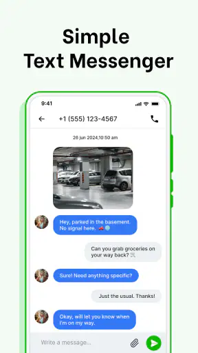 Messages: SMS, Messenger Home screenshot