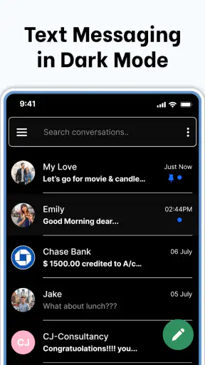 Messages: SMS, Messenger Home screenshot
