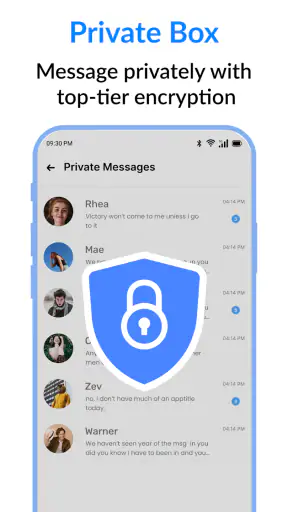 Messages : SMS & Private Chat screenshot