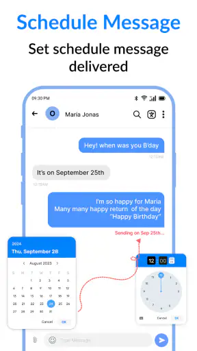 Messages : SMS & Private Chat screenshot