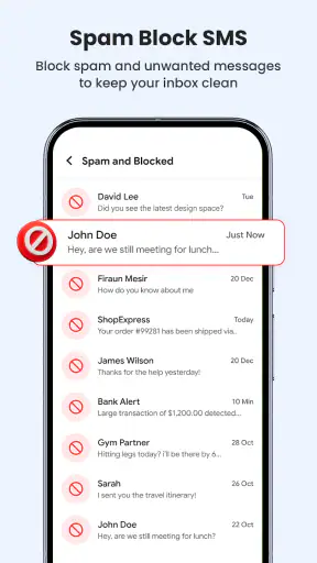 Messages: SMS & Text App screenshot