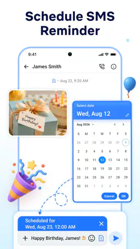 Messages: Text SMS Home screenshot