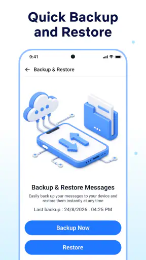 Messages: Text SMS Home screenshot