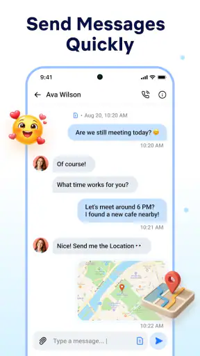 Messages: Text SMS Home screenshot
