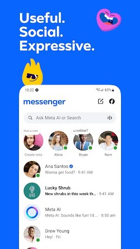 Messenger screenshot