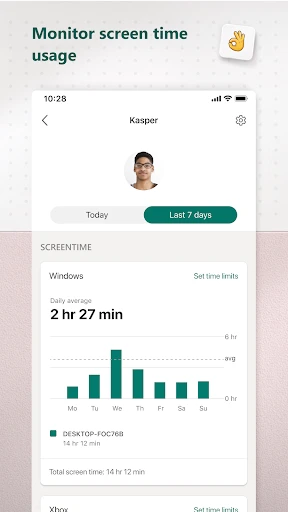 Microsoft Family Safety screenshot