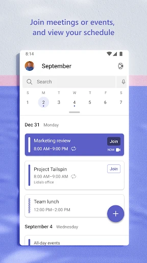 Microsoft Teams screenshot