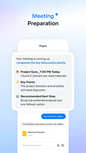 Migoo–Personalized AI For You screenshot