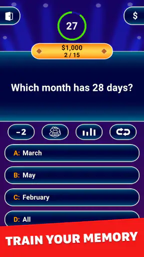 Millionaire - Trivia IQ Games screenshot