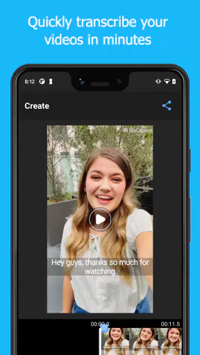 MixCaptions AI Text, Subtitle screenshot