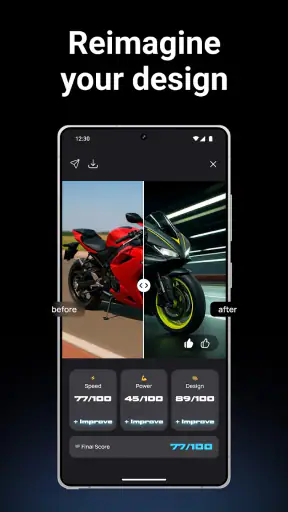 ModsTune – AI Car Designer screenshot