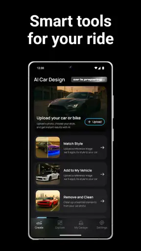 ModsTune – AI Car Designer screenshot
