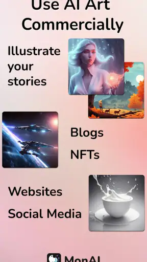monAI - AI Art Generator screenshot