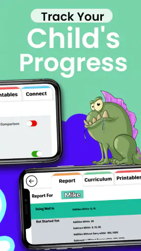 Monster Math: Games For Kids screenshot