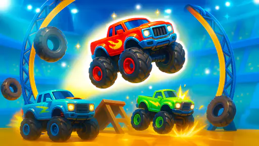 Monster Truck Car Racing Games screenshot