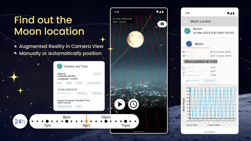Moon Locator - Lunar Calendar screenshot