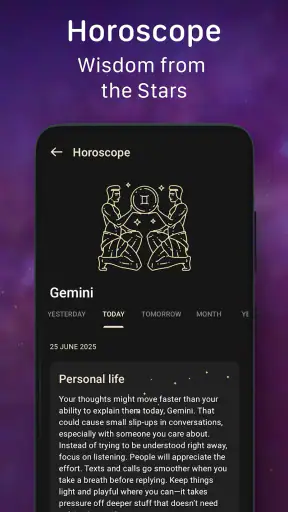 Moon Phase Calendar - MoonX screenshot