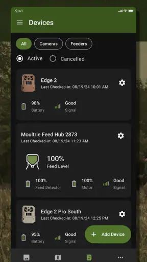 Moultrie screenshot
