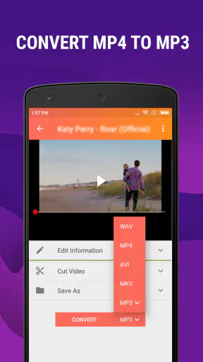 Mp4 to Mp3 - Convert Video to screenshot