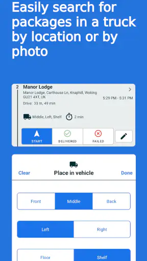 Multi-Stop Route Planner screenshot