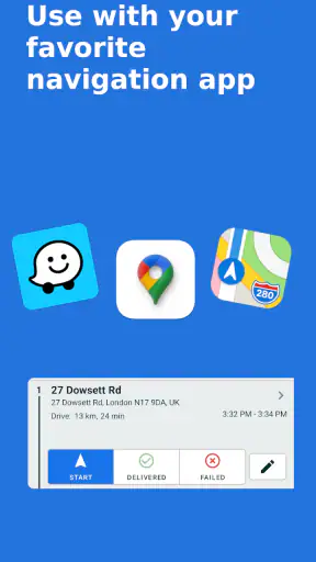 Multi-Stop Route Planner screenshot
