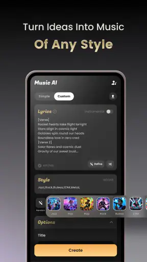 Music AI: MV Video Generator screenshot
