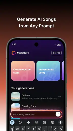 MusicGPT - AI Song Generator screenshot