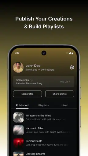 MusicGPT - AI Song Generator screenshot