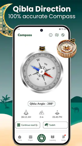 Muslim Prayer - Qibla Compass screenshot