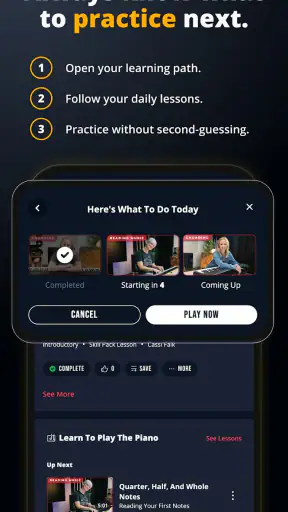 Musora: The Music Lessons App screenshot